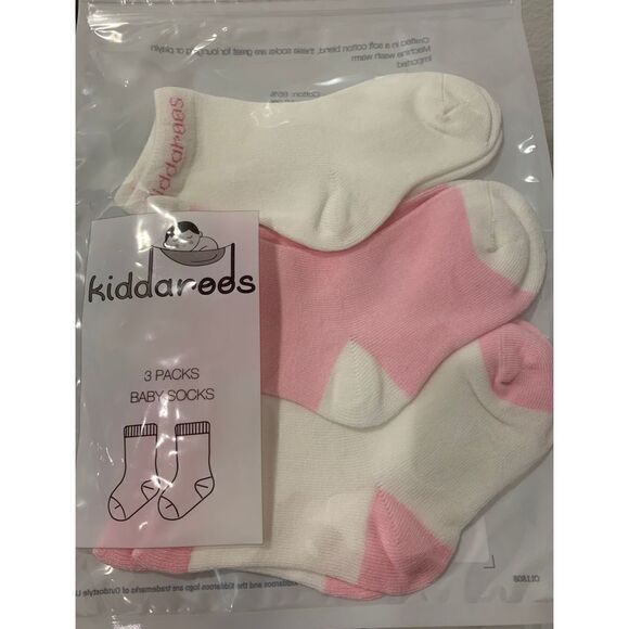 Baby Socks, 3 Pack, Infant Sock Cotton Set Girl and Boy - Picture 1 of 1